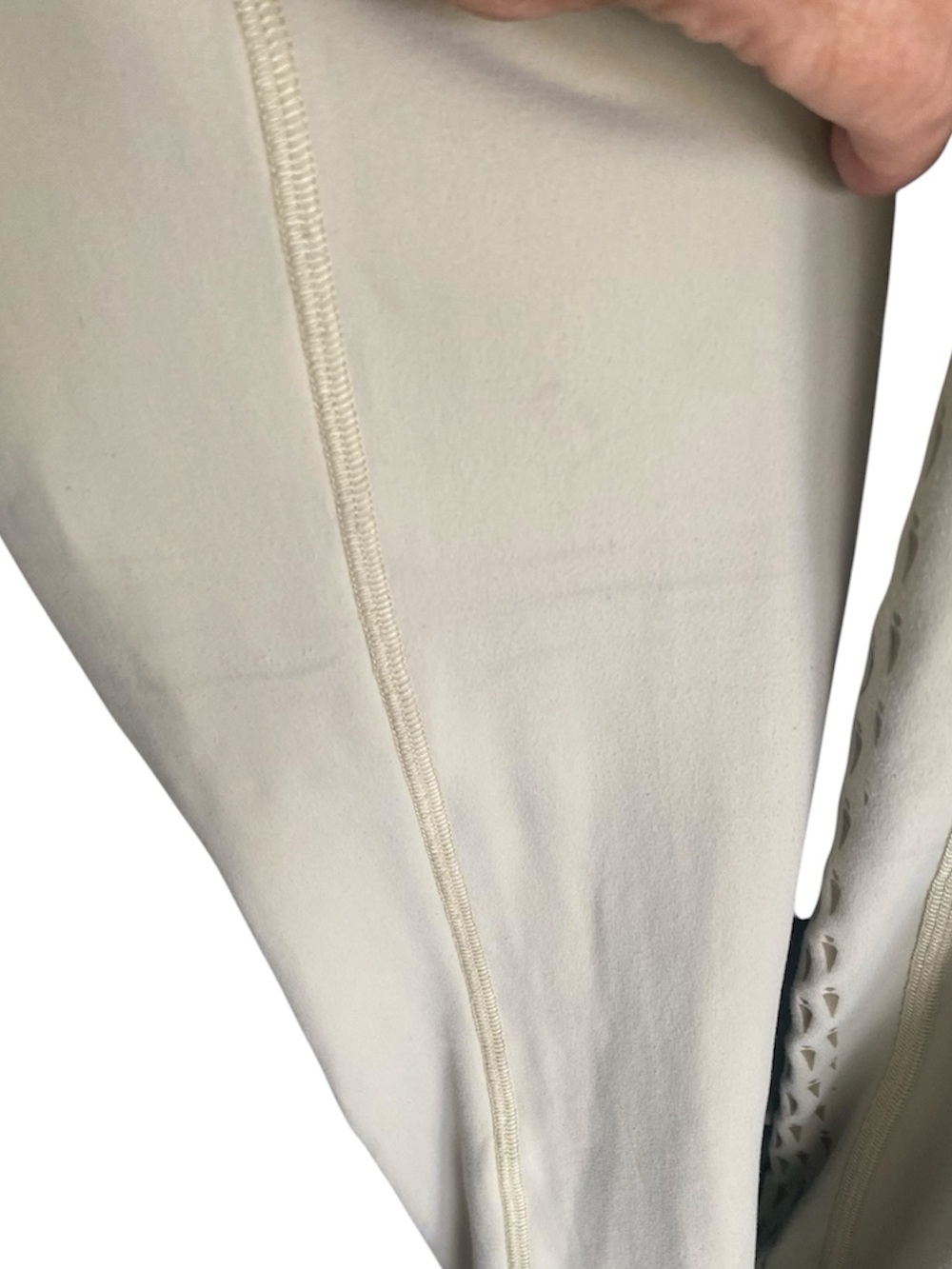 KERRITS Equestrian Tights Lightweight Pull On Pockets Light Beige Size L - Picture 15 of 16